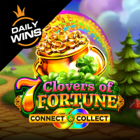 7 clovers of fortune